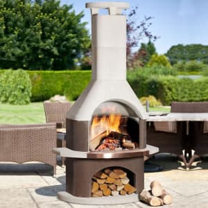 RONDO MOCHA (FIREPLACE/BBQ/PIZZA OVEN) 3 IN 1