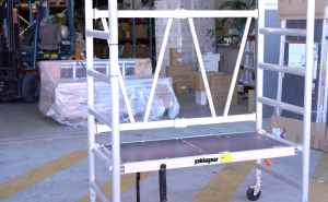 3.25m Reach new aluminium scaffolding mobile tower brisbane