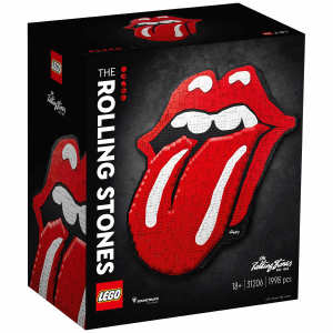 New LEGO Art The Rolling Stones Logo Wall Decor Crafts Set 31206