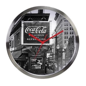 Coca Cola Wall Clock Landscape Atlanta - Official Coke - Perth