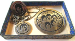 Vintage 1970s Bay City Rollers jewellery
