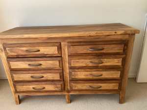 Heavy chest of drawers