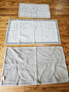 Big Washable Cotton Rugs 3 For $12