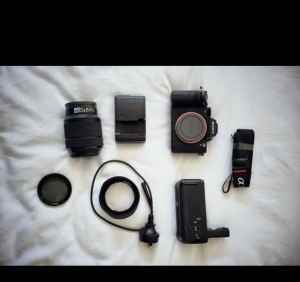 Sony Camera A7rii and kit