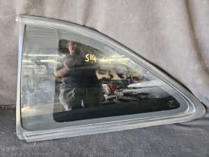 S14 lhs rear quarter window 