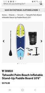 Paddle board brand new