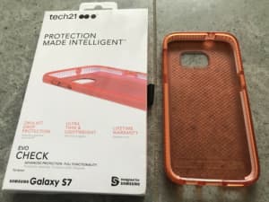 Samsung Galaxy S7 Tech 21 grippy Phone Case Unused