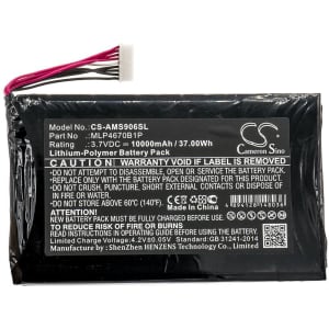 Replacement Battery for Autel MaxiSYS MS906 Diagnostic Scanner