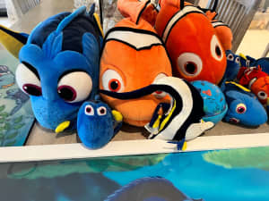 Dory and Nemo for childs room makeover Reduced for urgent sale