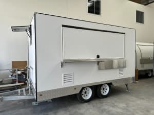 Time limited sale 4 meters food van food trailer truck caravan cart