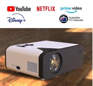 Brand new smart projector Built in Netflix/youtube/disney/prime