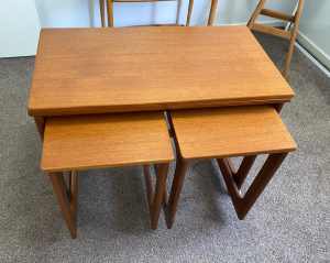 Mid Century McIntosh Triform Folding Table