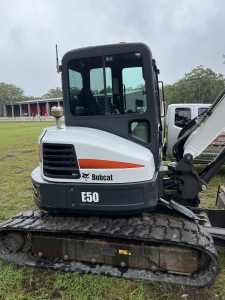 2018 Bobcat E50 excavator