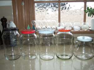Large Glass Jars