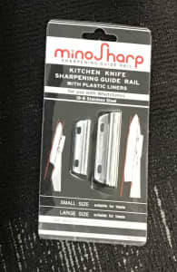 MINOSHARP GLOBAL GUIDE RAILS KNIFE SHARPENER NEW