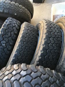Tyres rims split six stud