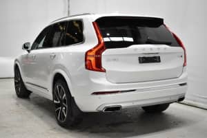 2020 Volvo XC90 L Series MY21 T6 Geartronic AWD Inscription White 8 Speed Sports Automatic Wagon
