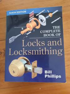 Book for locksmiths
