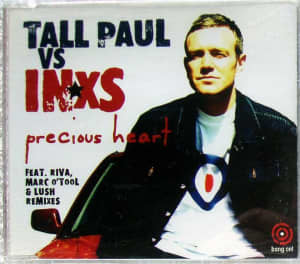 Trance - TALL PAUL VS INXS Precious Heart CD Maxi Single 2001