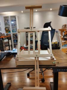 Studio Sketchbox Table Easel with Metal Lined Drawer - Adjustable Soli