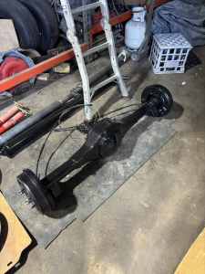 Ford 9 inch diff housing and axles