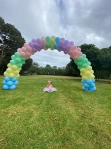 Balloon Arches Any Colours Kids Parties 1st Birthdays - Party Time 