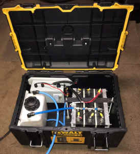 Hydrogen fuel systems Aluminum welded lockable boxes or storage 202