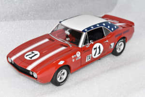 1967 CHEVROLET CAMARO CHARGIN CHEROKEE 1/18 SCALE DIE CAST CAR.RED.