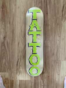 Hand painted skateboard deck