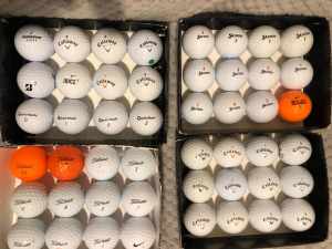 50 x quality used golf balls