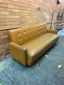 VINTAGE 3-SEATER SOFA BED
