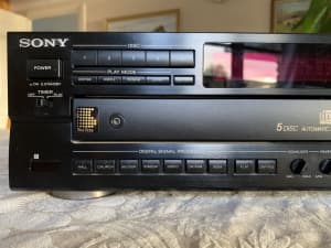 Sony C77ES cd player. ES SERIES