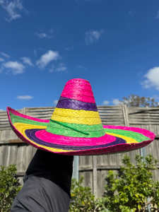 Mexican Sombrero Straw Hat