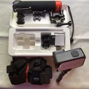 GoPro Hero 12 with accessories as new