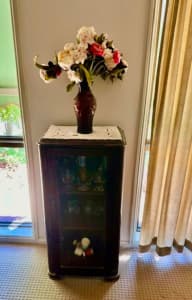 Antique Timber Wine Cabinet
