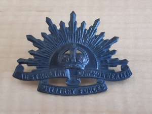 WWI Australian Rising Sun Hat Badge