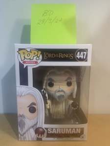 Funko PoPs LORD OF THE RINGS SARUMAN#447.