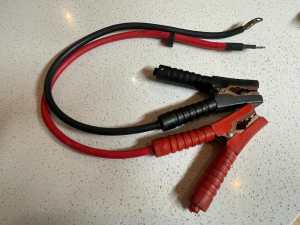 Inverter Battery Cables with Clamps