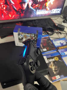 PS4 Mega Bundle 2x Controllers Games playstation 4