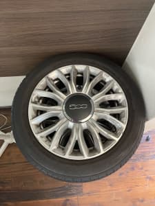 Fiat 500 mag wheels