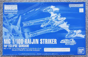 Premium Bandai Gundam MG 1/100 RAIJIN STRIKER for ECLIPSE GUNDAM