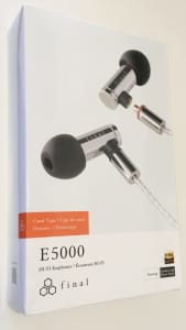 Final E5000 high-end earphones (IEM) *NEW*