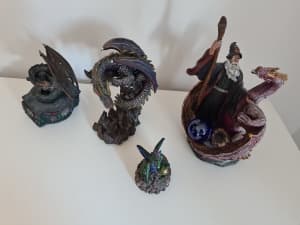Assortment of Dragon Ornaments