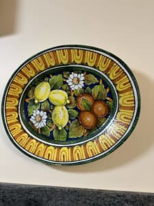 Tuscan Ceramic Plate