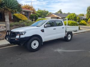 2017 FORD RANGER XL 3.2 (4x4) 6 SP AUTOMATIC CREW C/CHAS