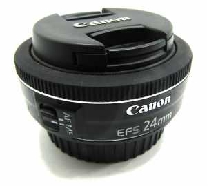 Canon EFS 24mm 0.16m/0.52ft Lens - Item: 301377