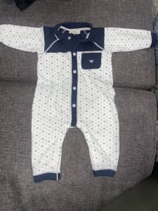 Armani baby onesie/bodysuit size 6mths