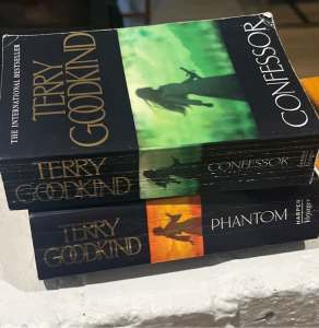 2 x Terry Goodkind novels