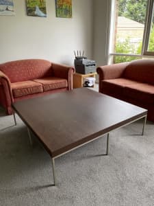 Large square coffee table