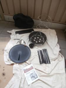 Gas BBQ Portable Round Hot Plate in Carry bag Never used